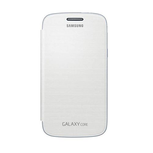 Samsung Galaxy Core (I8262) S View Orjinal Kılıf Beyaz