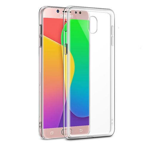 Samsung Galaxy J7 Pro (J730) Kılıf Soft Silikon Şeffaf Arka Kapak