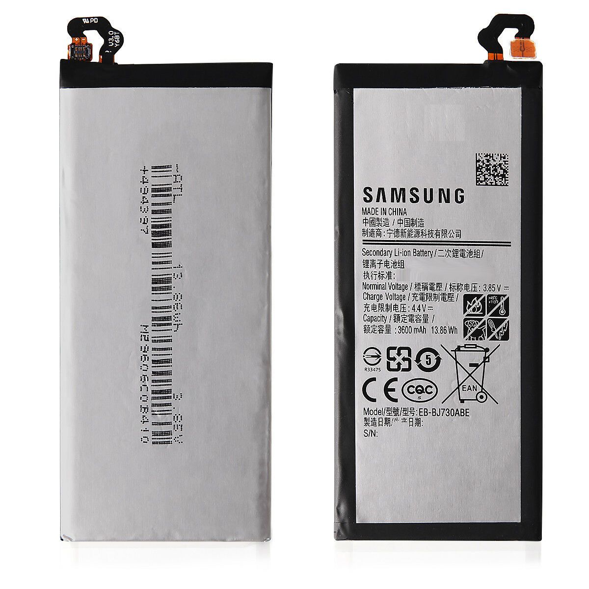 Samsung Galaxy J7 Pro J730 Uyumlu Batarya EB-BJ730ABE 3600 mAh