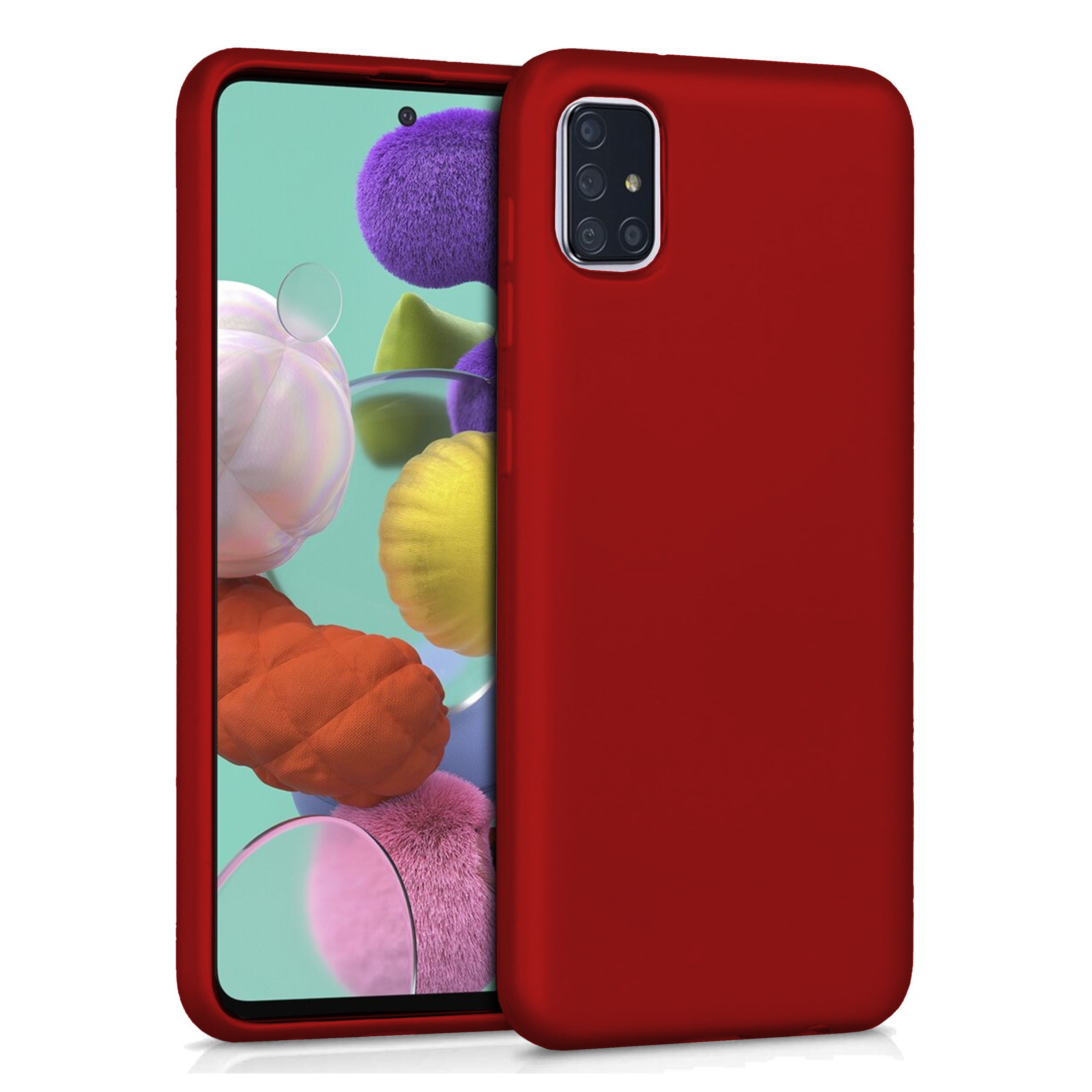 Samsung Galaxy M51 (M515) Kılıf FitCase PremiumS Silikon Arka Kapak