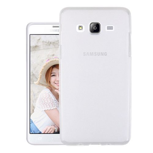 Samsung Galaxy On5 (G5520) Kılıf Soft Silikon Şeffaf Arka Kapak