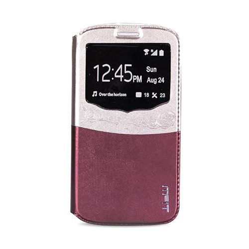 Samsung I9300 S3 MFIT Standlı Kılıf Bordo