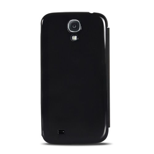 Samsung I9500 Galaxy S4 Flip Cover Kılıf Lacivert