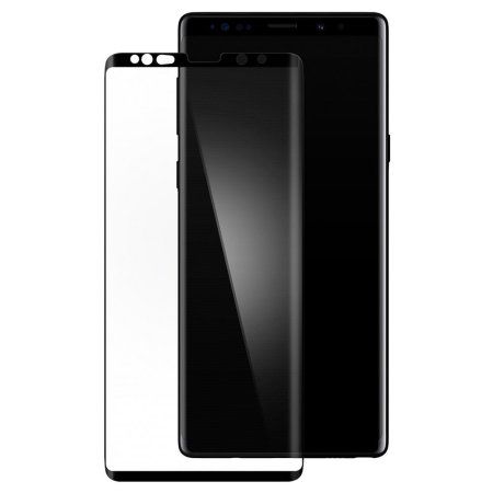 Samsung Note 9 (N960) Kavisli Tam Kaplayan NANO Ekran Koruyucu Siyah