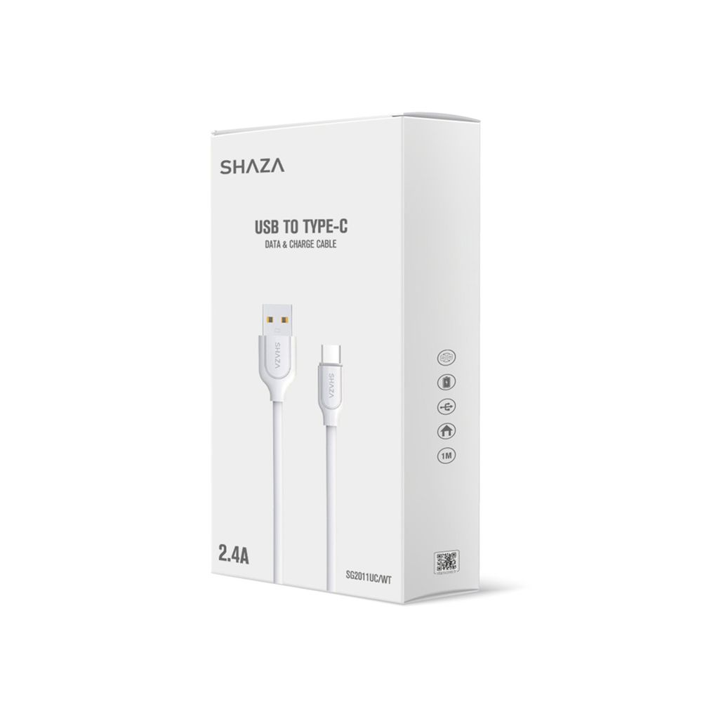 Shaza SG2011UC USB - Type-C 2.4A 1m Şarj Kablosu