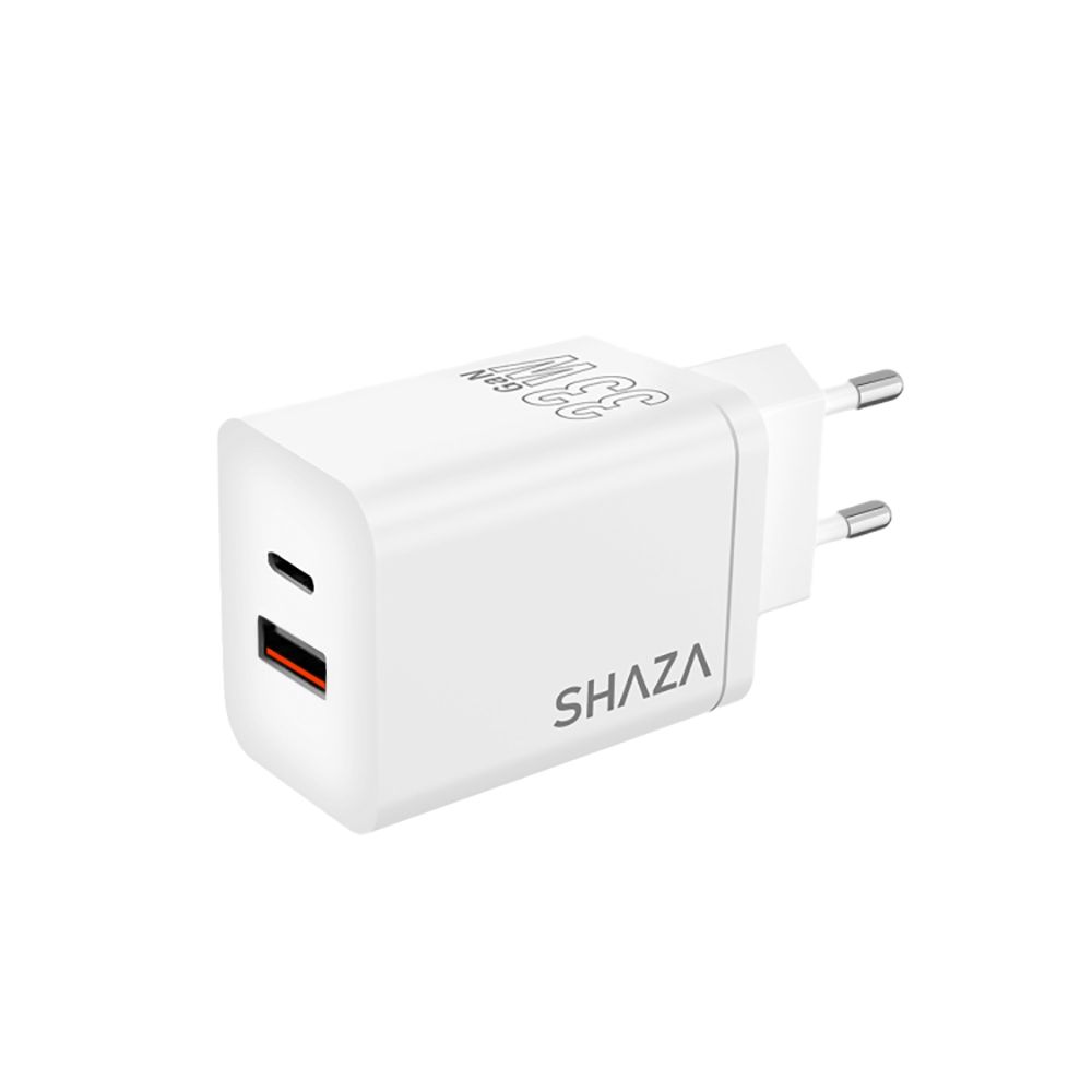 Shaza SG2501 33W USB QC3.0 + Type-C PD Şarj Adaptörü