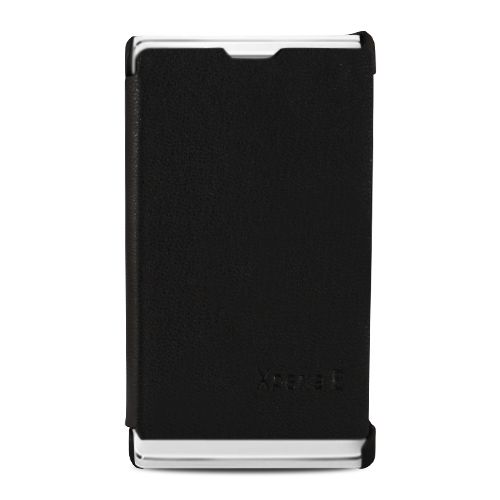 Sony Xperıa E C1505 Flip Case Kılıf Siyah