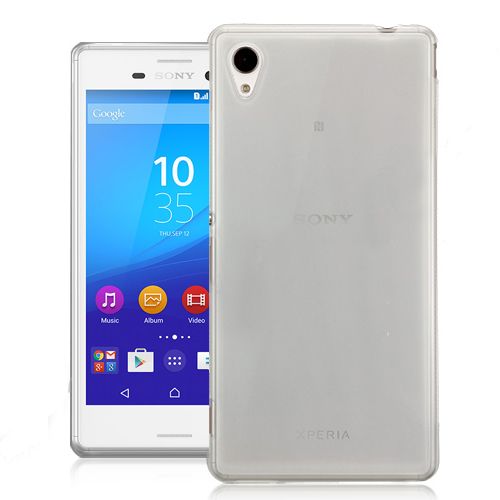 Sony Xperia M4 Aqua Kılıf Soft Silikon Şeffaf Arka Kapak