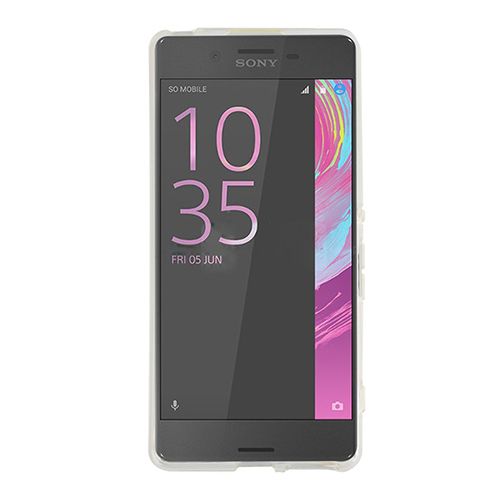 Sony Xperia X Kılıf Soft Silikon Şeffaf Arka Kapak