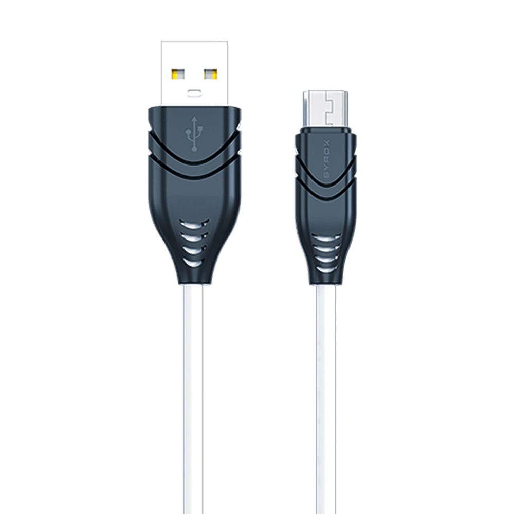 Syrox C98 Micro USB Flex Silikon Data/Şarj Kablosu 2.1A 1.1mt