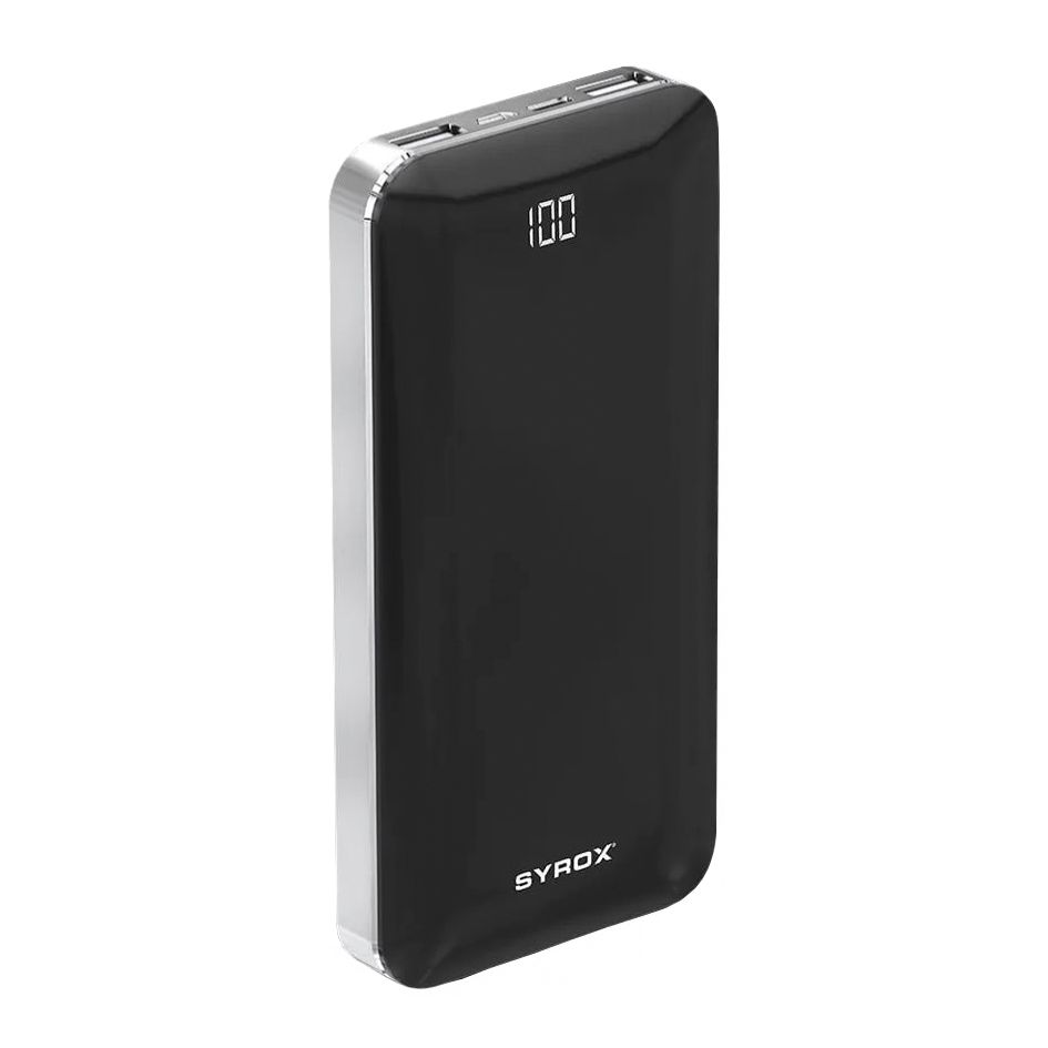 Syrox PB122 10000 mAh Powerbank Led Ekranlı Taşınabilir Batarya