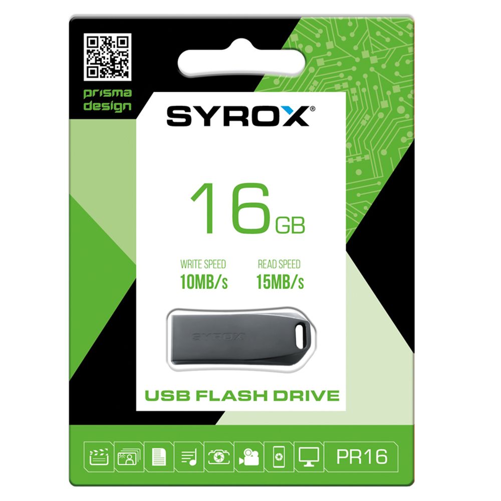 Syrox PR16 Prisma Design 16GB USB Bellek - USB Flash Drive