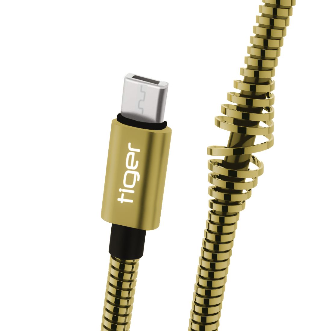 Tiger Micro USB 3.0A 24cm Metal Hızlı Şarj USB Kablo TUC-A90