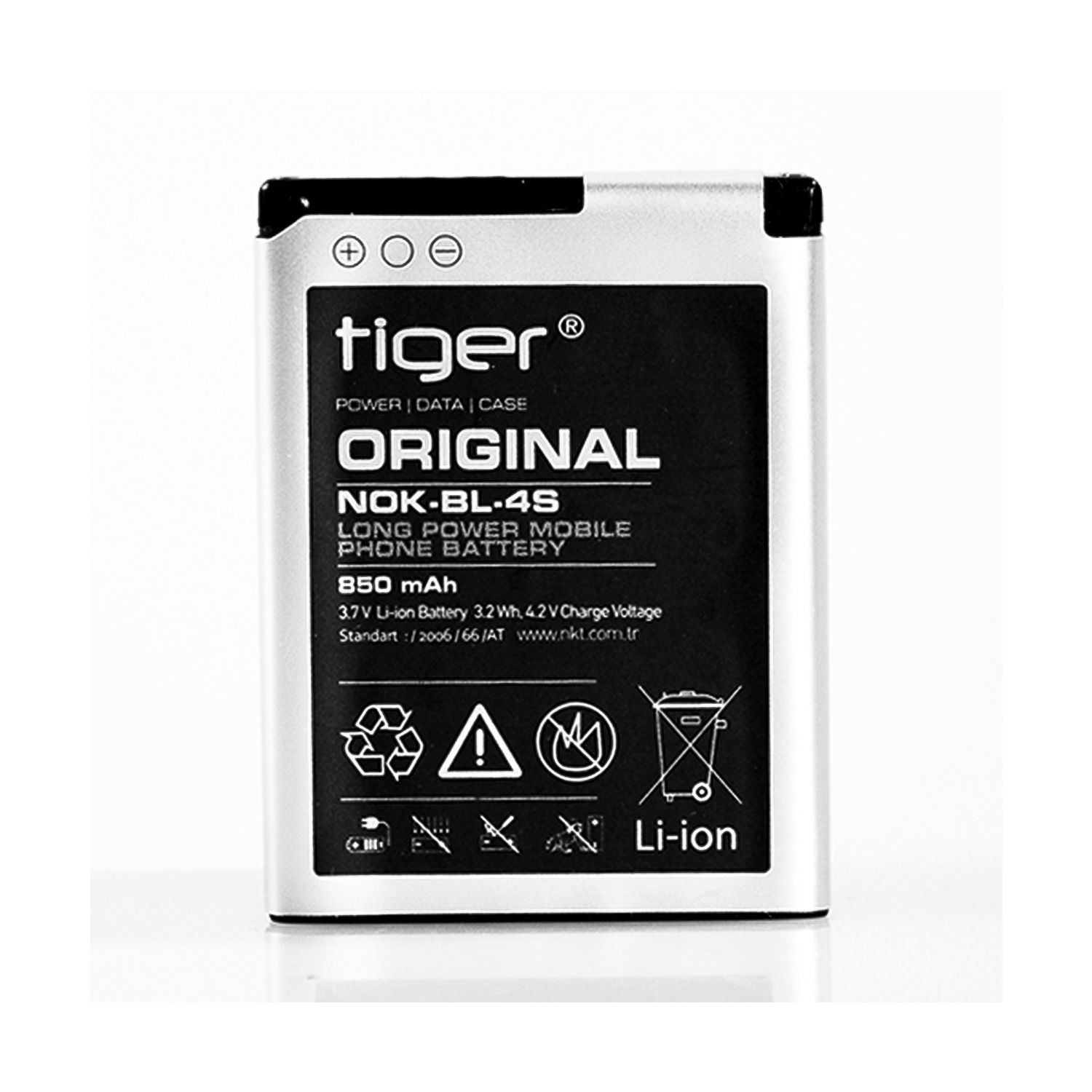 Tiger Nokia BL-4S Batarya 850 mAh