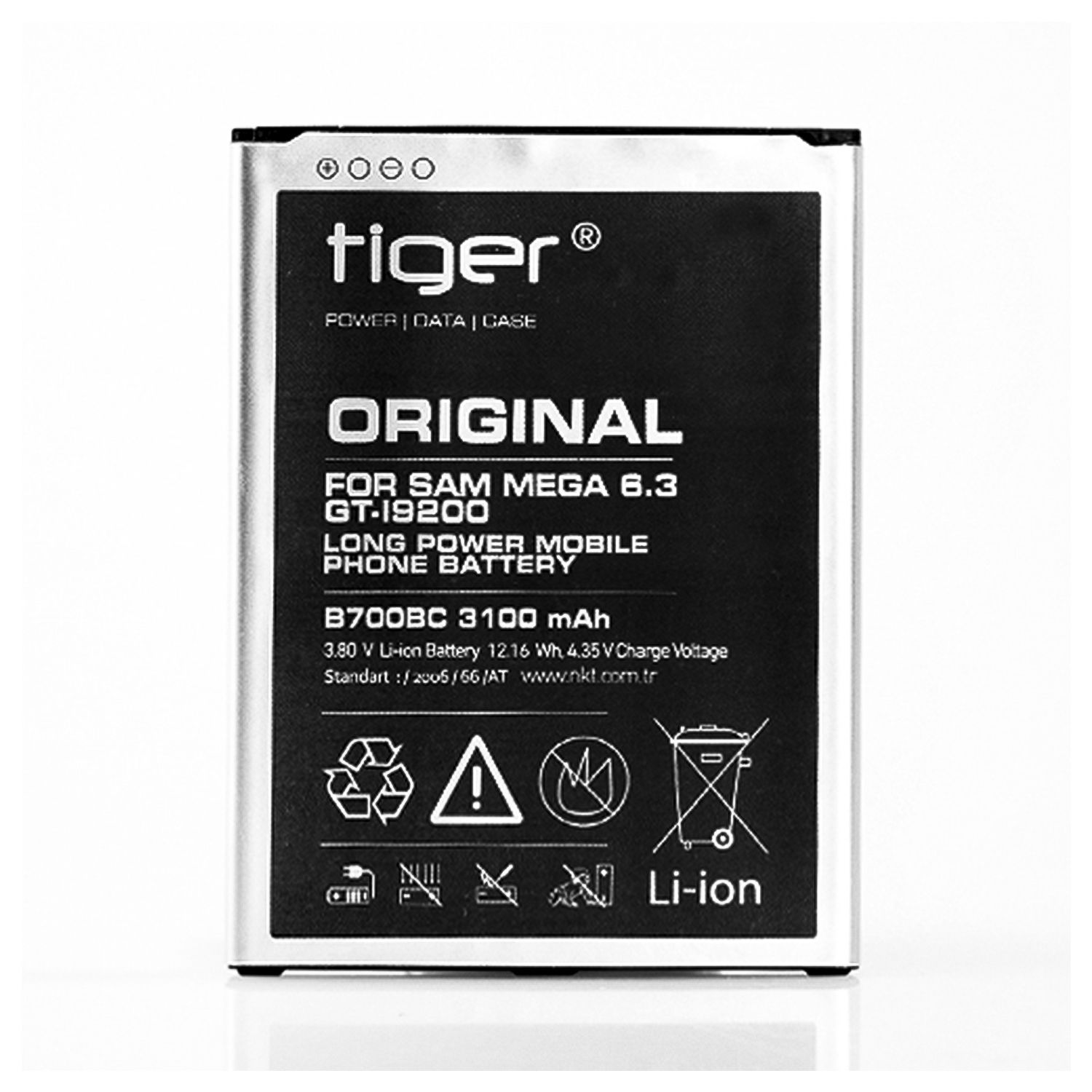 Tiger Samsung Galaxy Mega (I9200) B700BC Batarya 3100 mAh