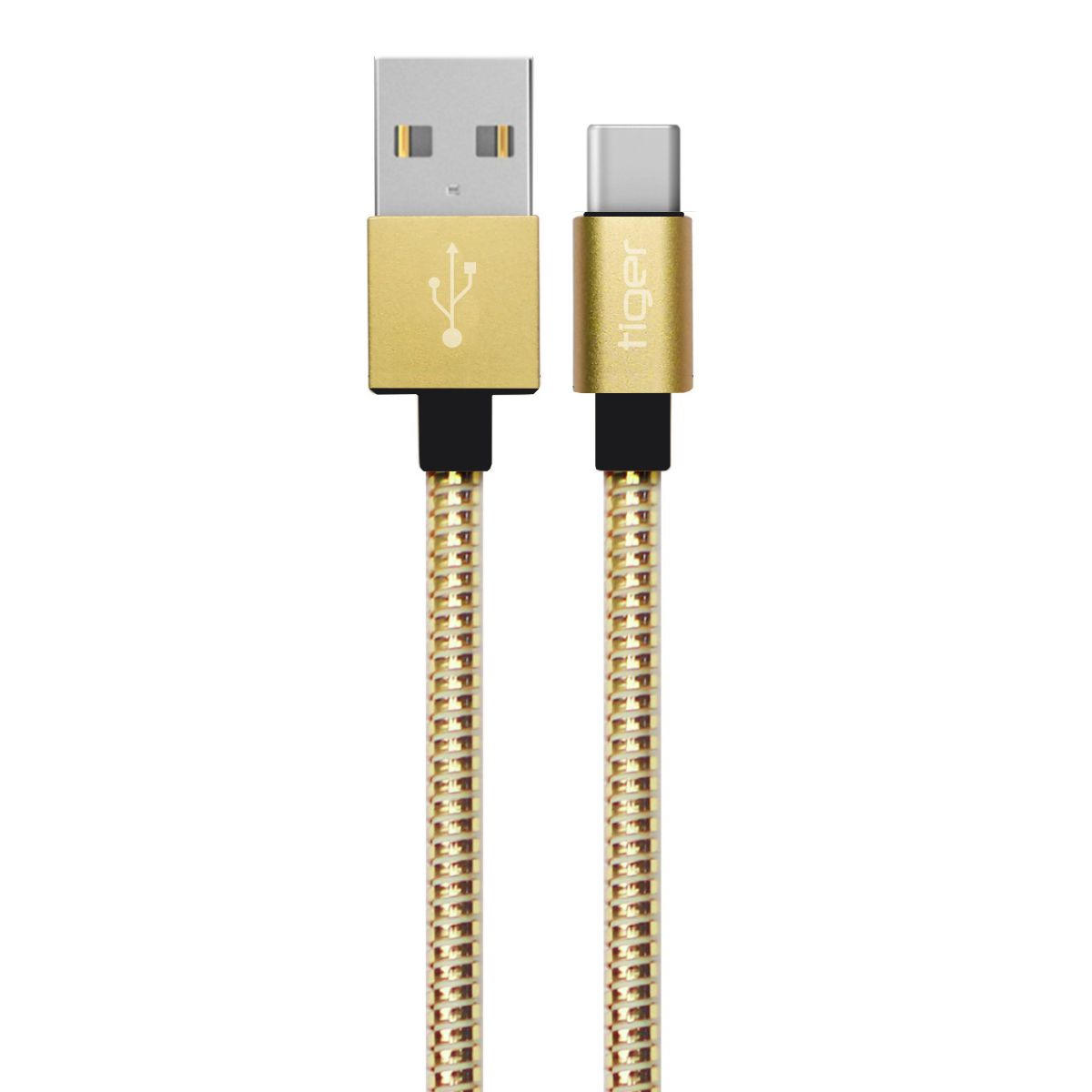 Tiger Type-C 3.0A 1mt Metal Hızlı Şarj USB Kablo TUC-A91