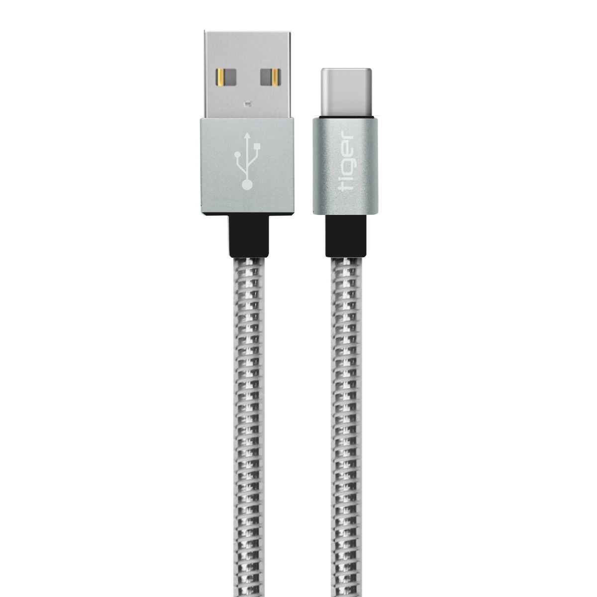 Tiger Type-C 3.0A 1mt Metal Hızlı Şarj USB Kablo TUC-A91