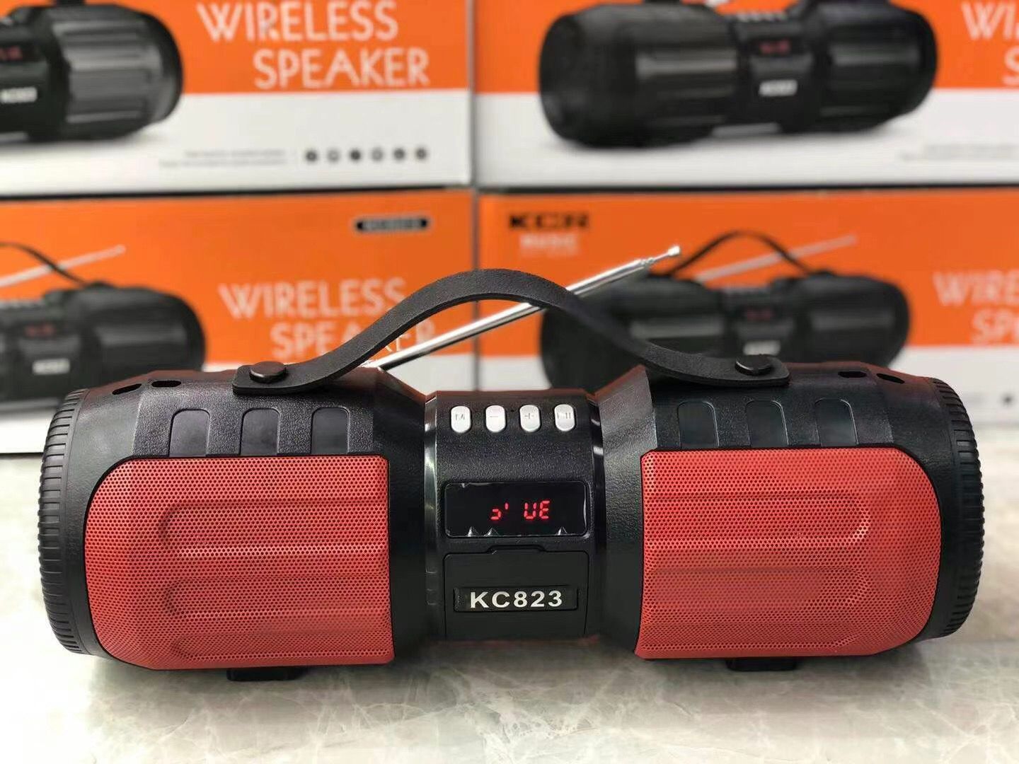 Tonex KC823 Bluetooth Speaker Kablosuz Hoparlör FM/USB/BT/SD/AUX