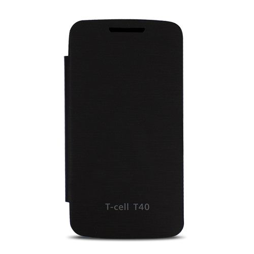 Turkcell T40 Flip Cover Kılıf Siyah