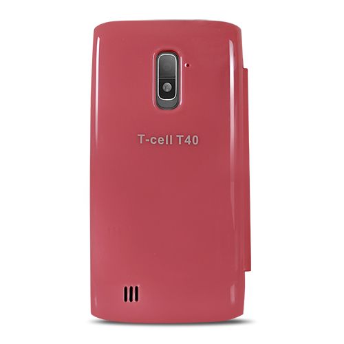 Turkcell T40 Flip Cover Kılıf  Pembe