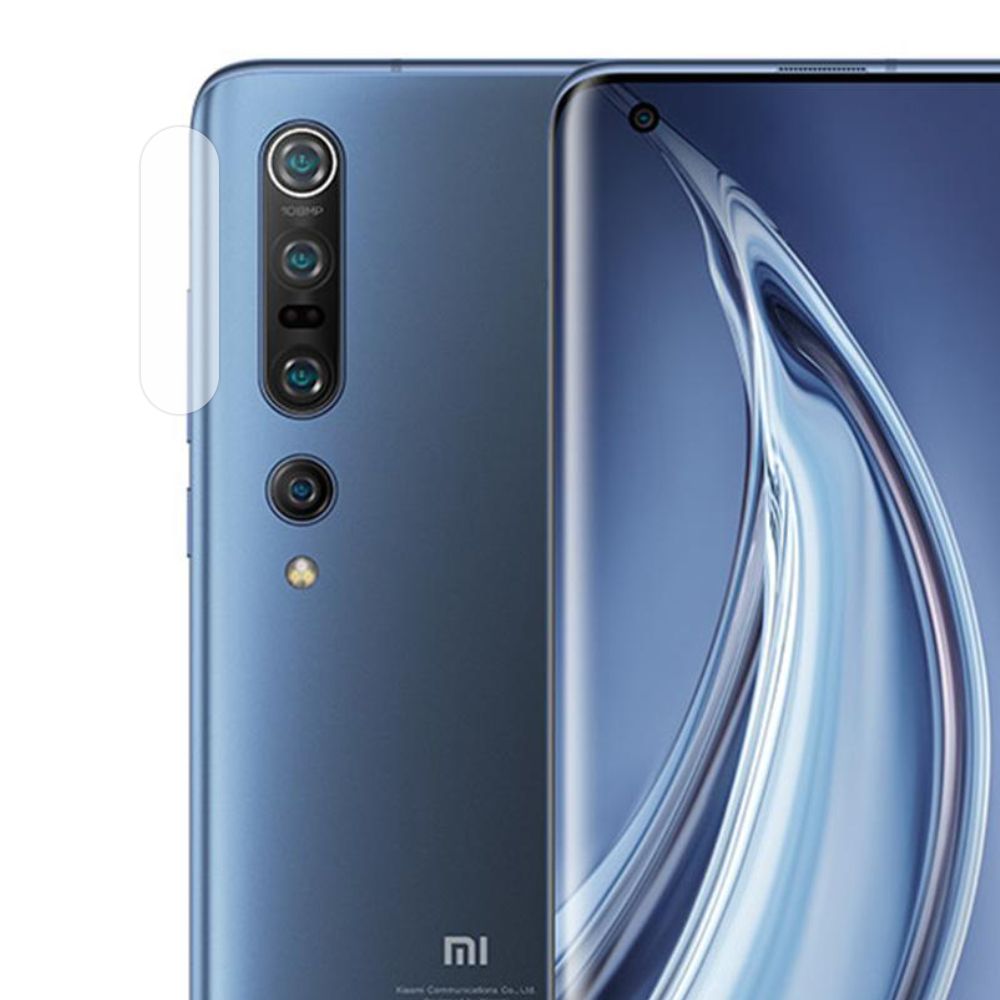 Xiaomi Mi 10 Kamera Lens Koruyucu Nano Cam Şeffaf Tam Kaplama