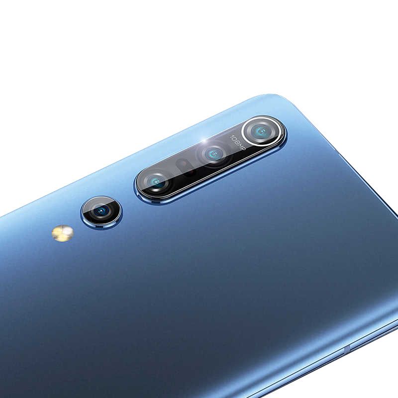 Xiaomi Mi 10 Pro Kamera Lens Koruyucu Nano Cam Şeffaf Tam Kaplama