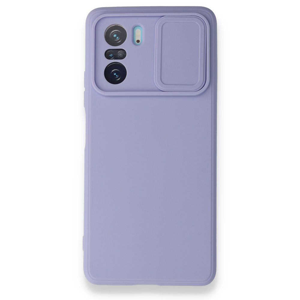 Xiaomi Poco F3 Kılıf Palm Color Kamera Koruma Kapaklı Silikon