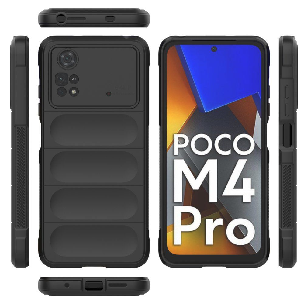 Xiaomi Poco M4 Pro 4G Kılıf Optimum Lens Çerçeveli Silikon Kapak