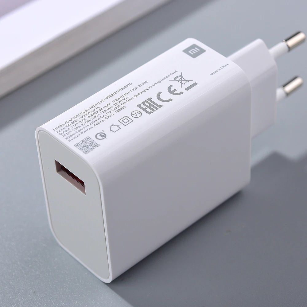 Xiaomi Power Adapter 33W 3A Şarj Aleti ve Type-C Kablo Set