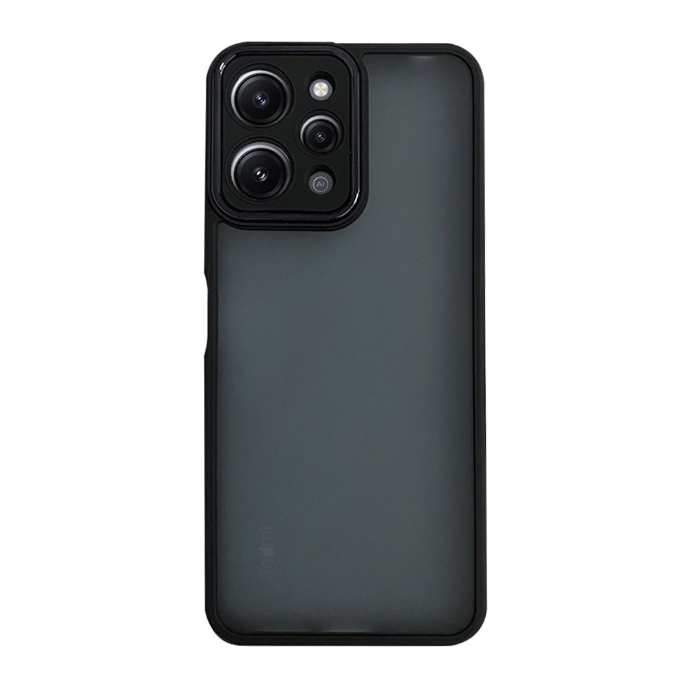 Xiaomi Redmi 12 Kılıf Freya Lazer Lens Kamera Çerçeveli Silikon Kapak