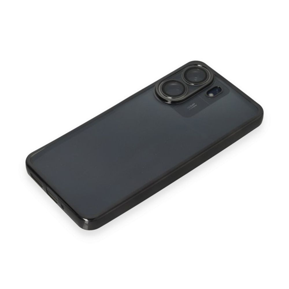 Xiaomi Redmi 13C Kılıf Razer Lens Çerçeveli Silikon Kapak