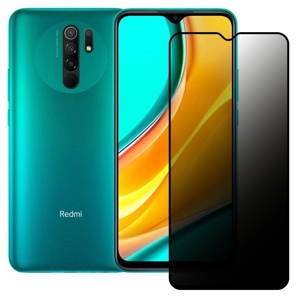 Xiaomi Redmi 9 / 9T Hayalet Privacy Gizli Seramik Mat Ekran Koruyucu