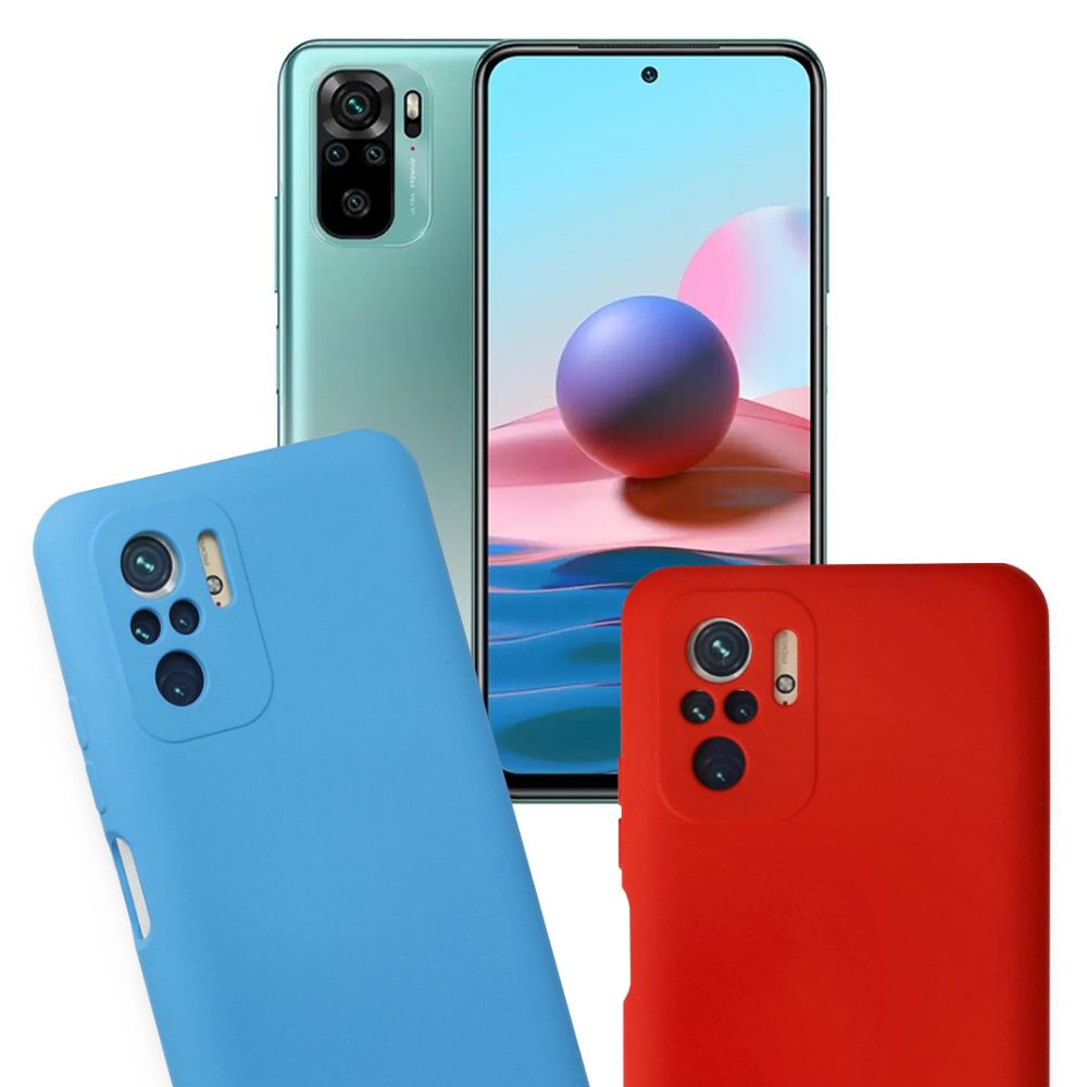 Xiaomi Redmi Note 10 / Note 10s Kılıf Kamera Korumalı Lansman Silikon Kapak