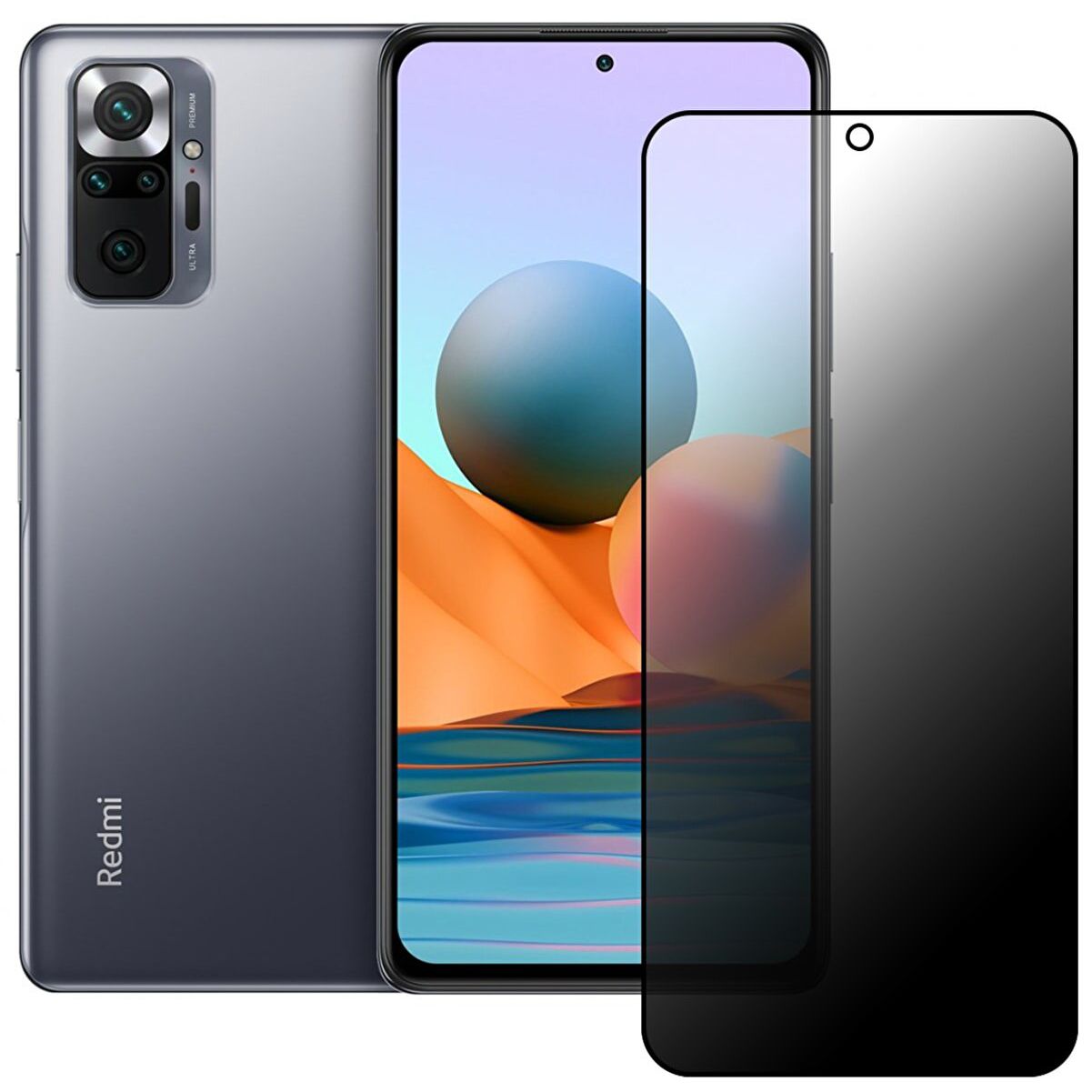 Xiaomi Redmi Note 10 Pro Hayalet Privacy Gizli Seramik Mat Ekran Koruyucu