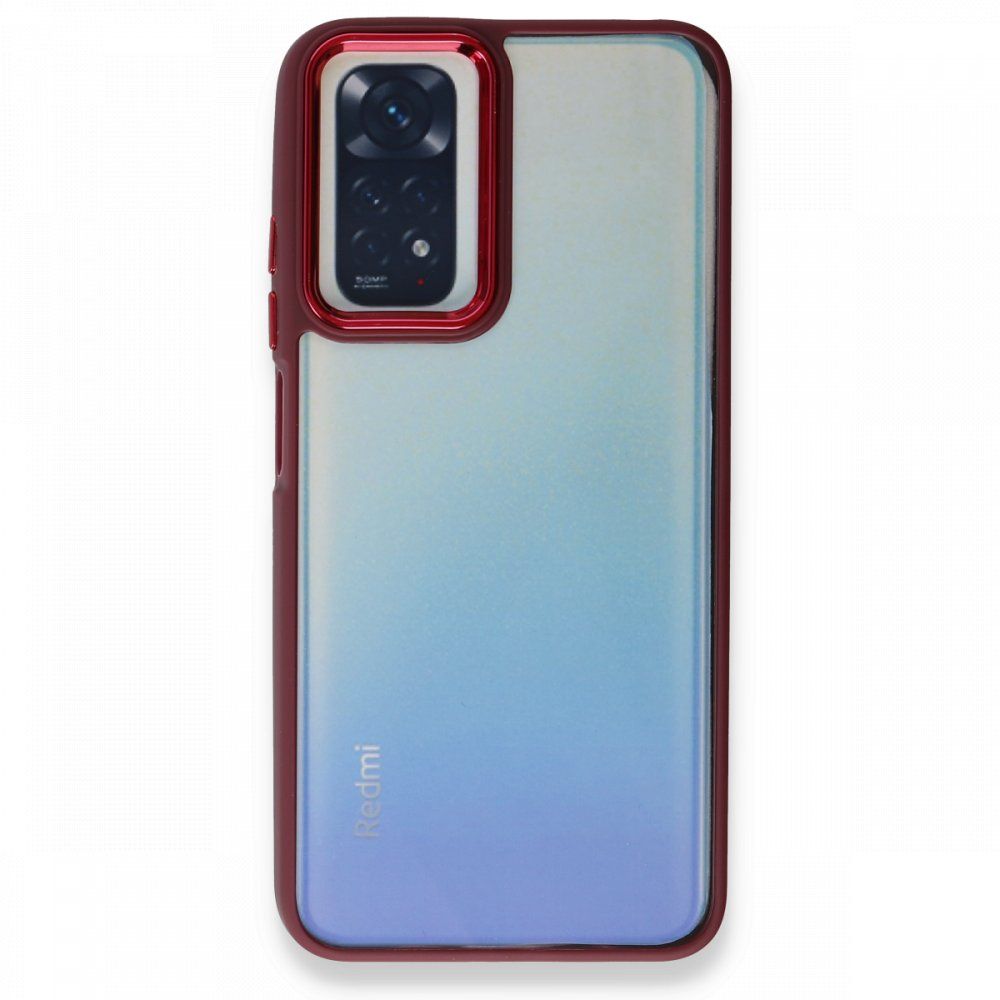 Xiaomi Redmi Note 11 / 11S Kılıf Luna Lens Kamera Çerçeveli Silikon Kapak