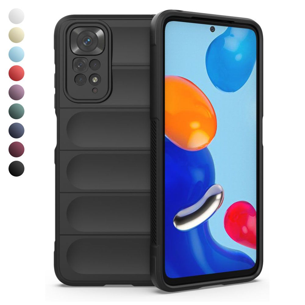 Xiaomi Redmi Note 11 / 11S Kılıf Optimum Lens Çerçeveli Silikon Kapak