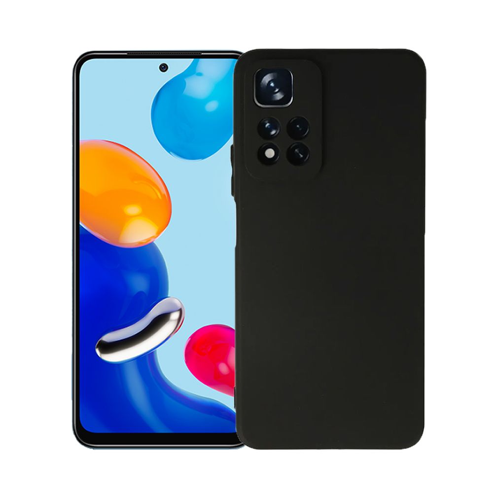 Xiaomi Redmi Note 11 4G Kılıf Kamera Korumalı Lansman Silikon Kapak