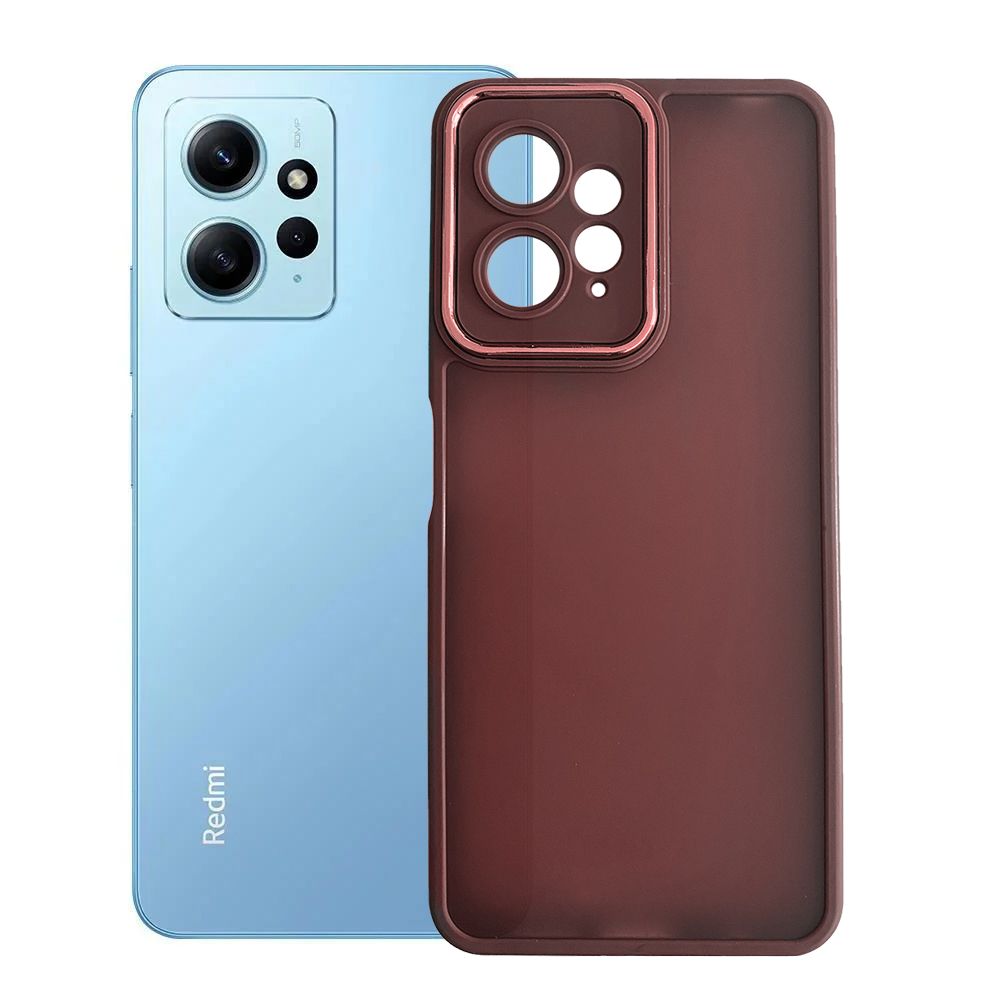 Xiaomi Redmi Note 12 Kılıf Freya Lazer Lens Kamera Çerçeveli Silikon Kapak