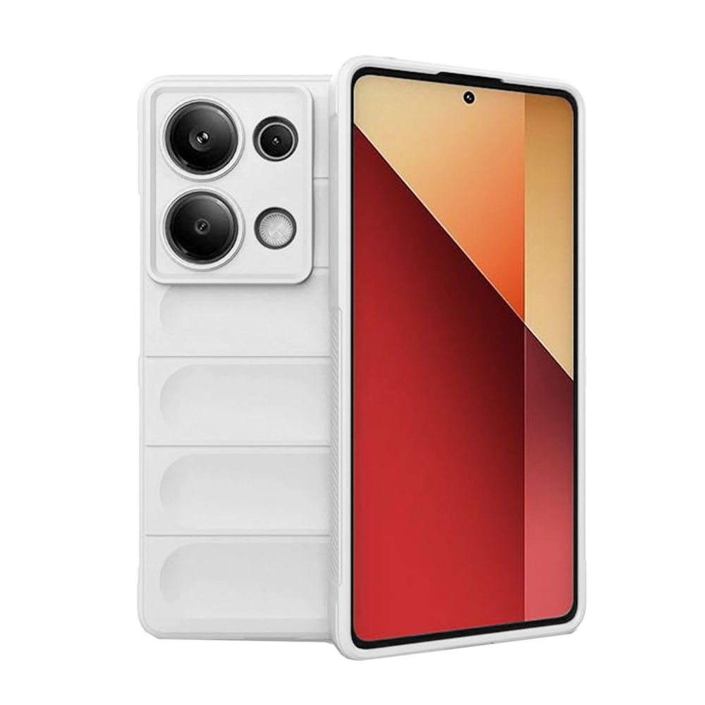 Xiaomi Redmi Note 13 Pro 4G Kılıf Optimum Lens Çerçeveli Silikon Kapak