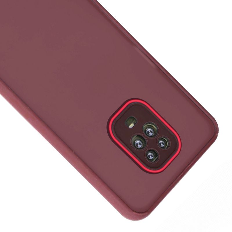 Xiaomi Redmi Note 9S / 9 Pro Kılıf Freya Lazer Lens Kamera Çerçeveli Silikon Kapak