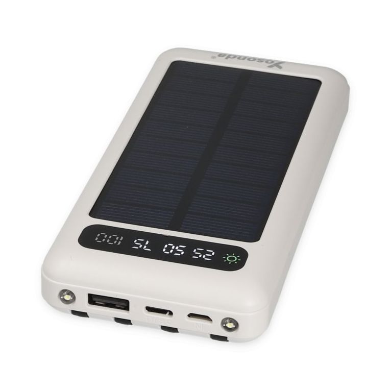 Yosonda A79 20000 mAh Solar Şarj Özellikli 4in1 Ekranlı Powerbank