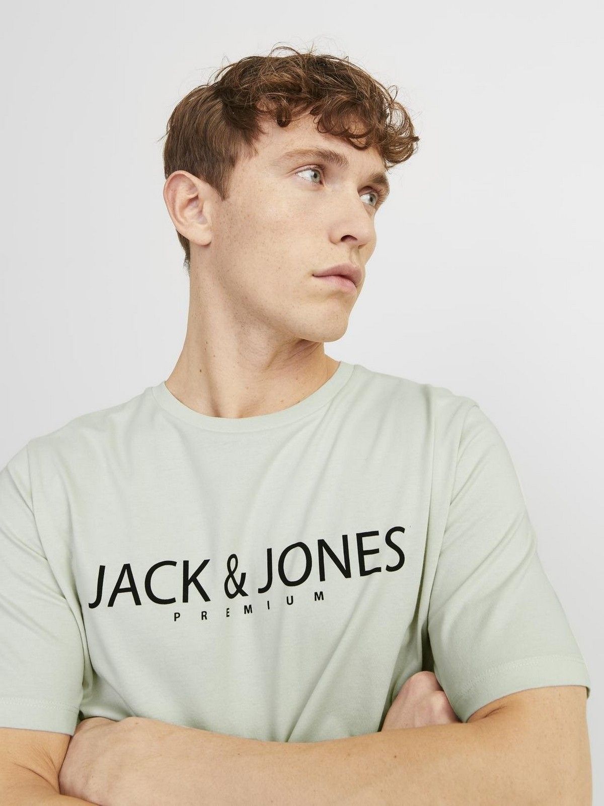 Jack&Jones Plus Erkek T-Shirt 12256971 #5