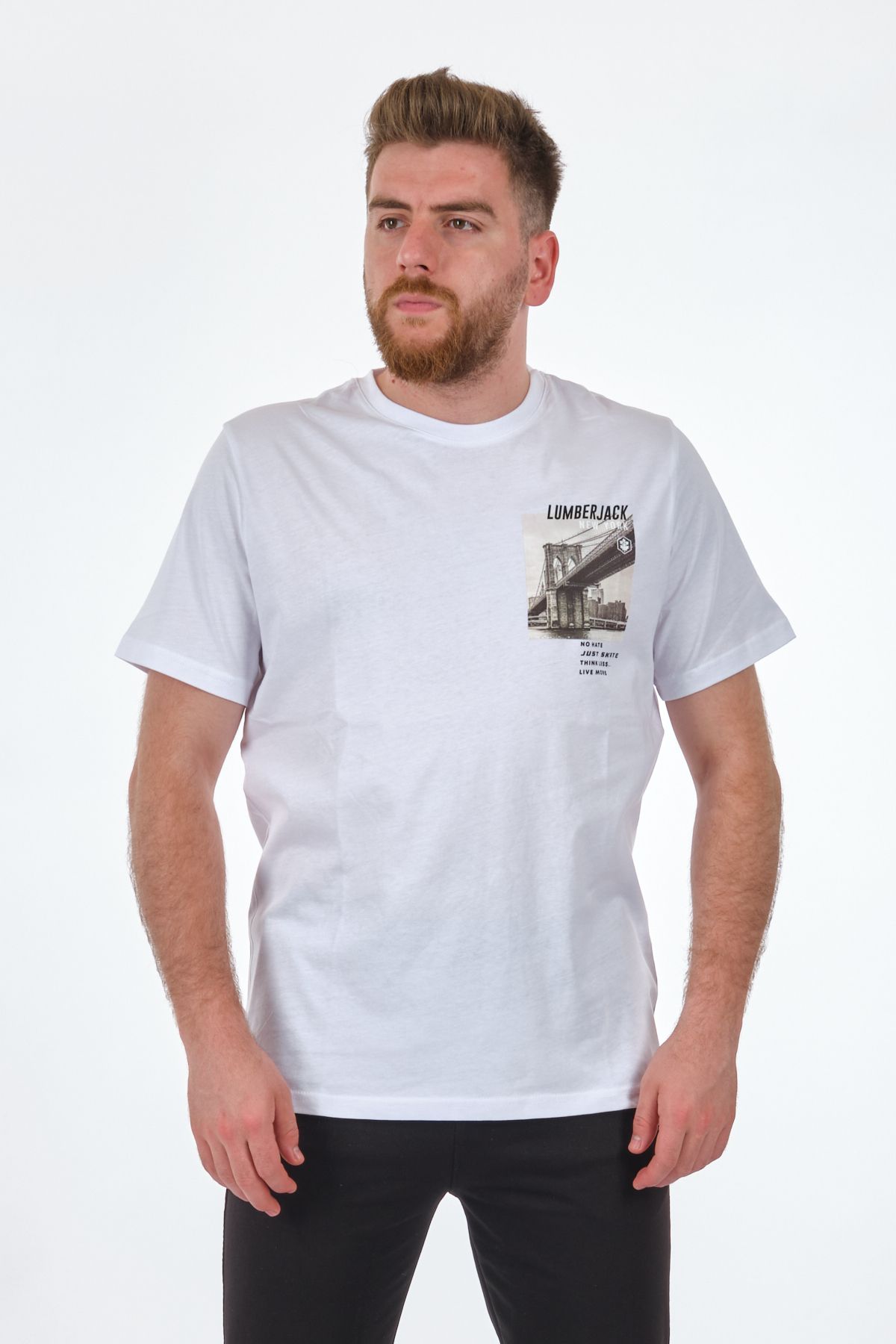 Lumberjack Erkek T-Shirt 2SOTBL013FX #4