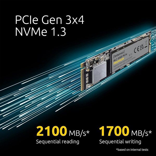 INTENSO 500GB MI500 3836450 5300- 4000MB/s M2 NVME GEN4 Disk #3