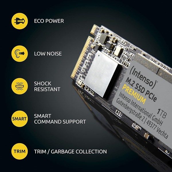 INTENSO 500GB MI500 3836450 5300- 4000MB/s M2 NVME GEN4 Disk #4