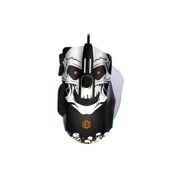 LENOVO LECOO MG1102 USB RGB Led Aydınlatmalı 8200dpi Mouse Pad Hediyeli Gaming Optic Siyah Mouse #2