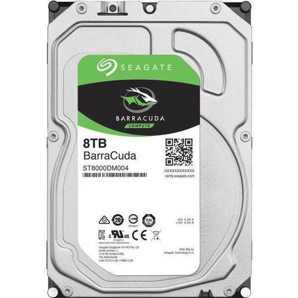 SEAGATE 8TB 3.5'' BARRCUDA ST8000DM004 5400RPM 256MB SATA-3 P DİSKİ #1